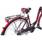 Mestský bicykel 28 Fuzlu Arizona S-3 Bordový